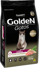 GOLDEN GATOS CASTRADOS FRANGO 10,1KG